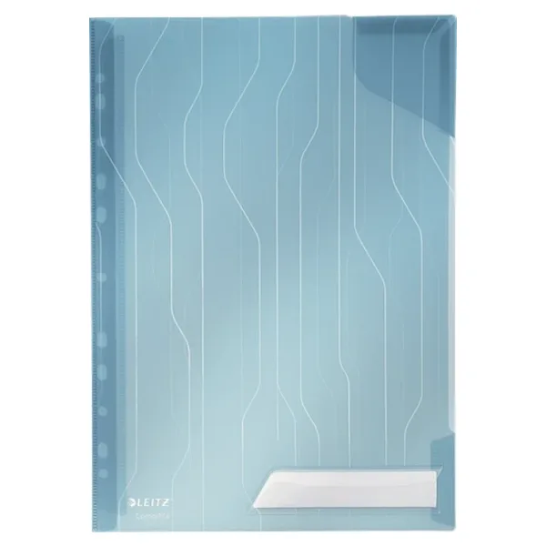 Leitz - Leitz 4726 CombiFile Mavi Poşet Dosya (5 li Paket)