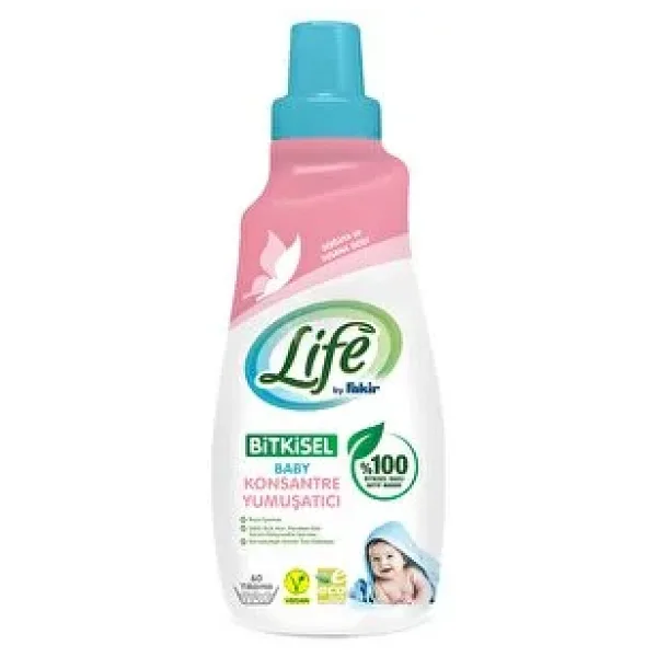 Life By Fakir Baby Bitkisel Konsantre Bebek Çamaşır Yumuşatıcı 1500 ml