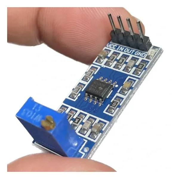 LM358 100x Sinyal Yükselteç Amfi Modülü
