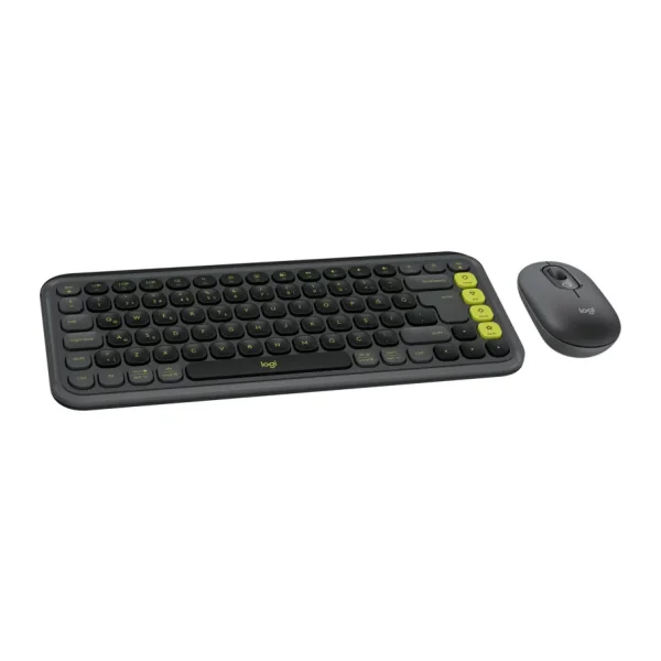 Logitech Pop Icon Combo 920-013075 Gri Kablosuz Klavye Mouse Seti