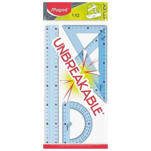 Maped Study 4 Parça 30 cm Çizim Seti