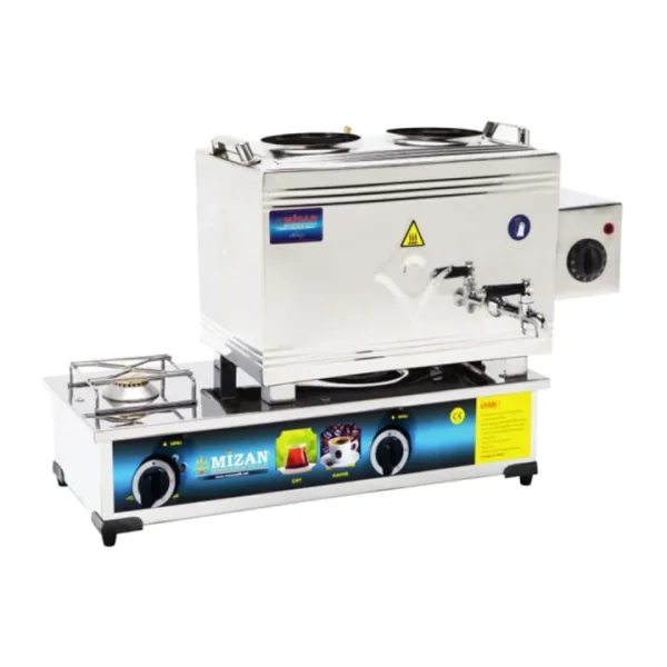 Mizan Tüplü + Elektrikli 20 Litre (304 Çelik) Çay Kazanı