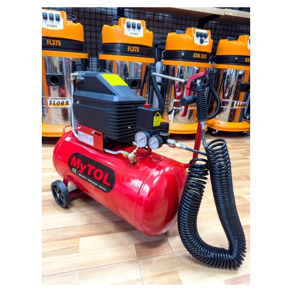 Mytol 50 lt 2 Hp 8 Bar 5'li Set Hava Kompresörü