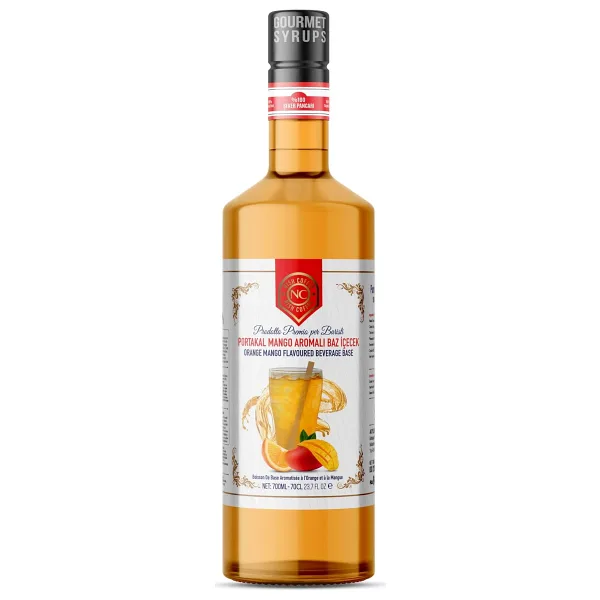 Nish Portakal Mango Aromalı Baz İçecek 700 ml