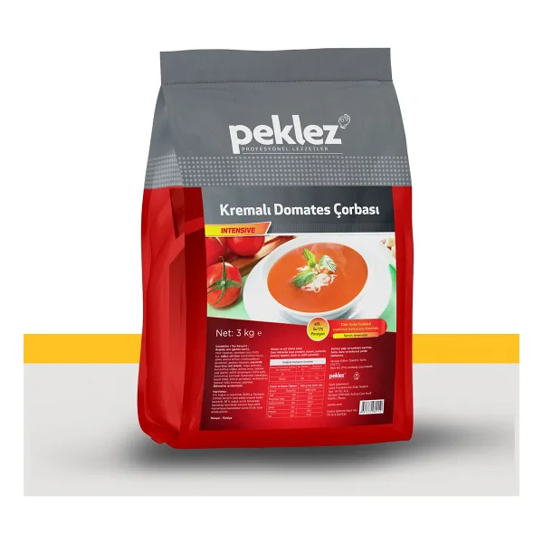 Peklez Kremalı Domates Çorbası 3 kg