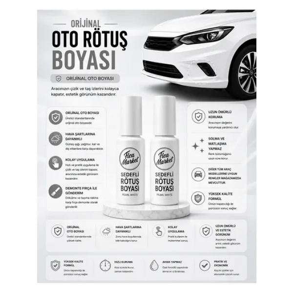 Peugeot 508 Sedefli Beyaz KWE - Profesyonel Çizik Ve Taş izi Giderici Rötuş Boyası 30ml.