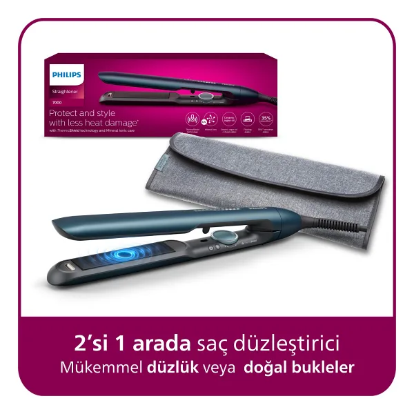 Philips 7000 Series BHS732/00 İyonlu Seramik Saç Düzleştirici