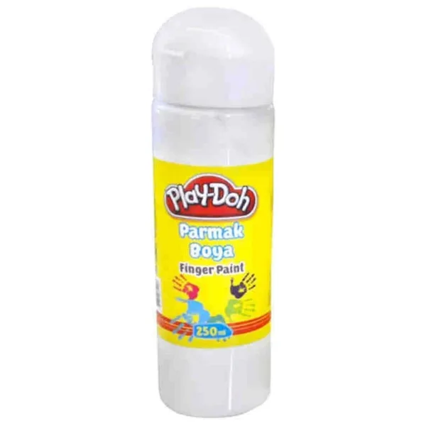 Play-Doh 250 ml Parmak Boyası Beyaz