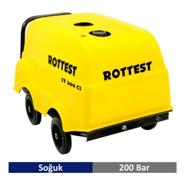 Rottest ST 210 CS Soğuk 200 Bar Basınçlı Yıkama Makinesi