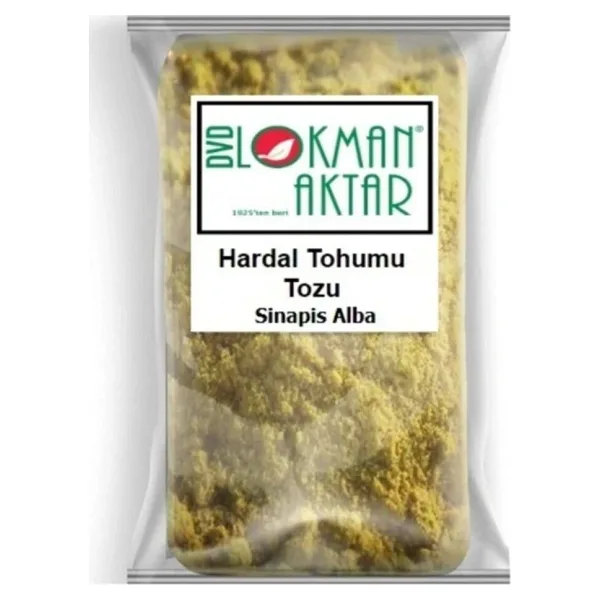 Sarı Hardal Tohumu Tozu 100 Gr