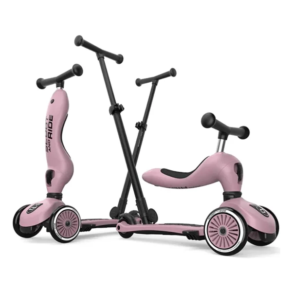 Scoot And Ride Highwaykick 1 Push And Go Mor 3 Tekerlekli Oturaklı Çocuk Scooter