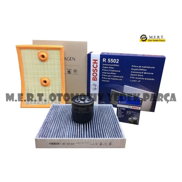 Seat Toledo 1.2 Tsı Ve 1.4 Tsı Filtre Bakım Seti 2015-2018 (538925114)