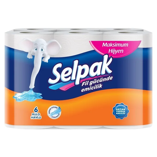 Selpak 6'lı Kağıt Havlu