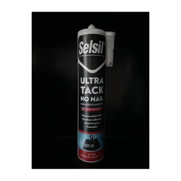 Selsil Ultra Tack Güçlü Montaj Yapıştırıcı 290 ml