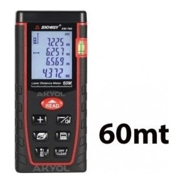 Sndway SW-T60 Lazermetre (60 Metre Ölçüm)