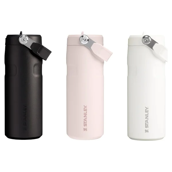 Stanley The Iceflow Flip Straw 2.0 Siyah 0.47 Lt Pipetli Termos Bardak - Görsel 2