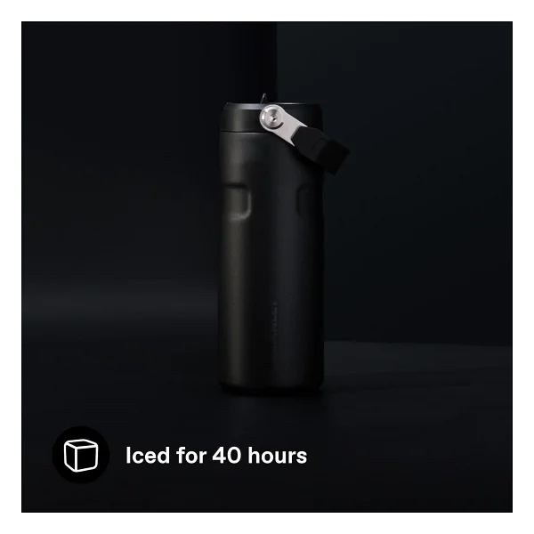 Stanley The Iceflow Flip Straw 2.0 Siyah 0.47 Lt Pipetli Termos Bardak - Görsel 3