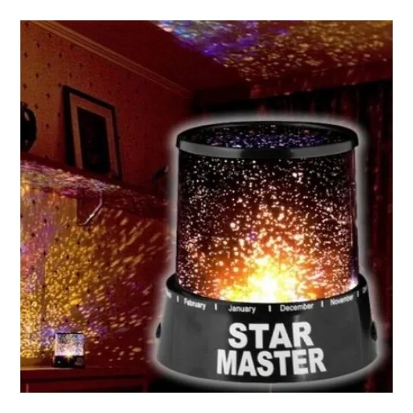 Star Master Gece Lambası - 1 - Renkli