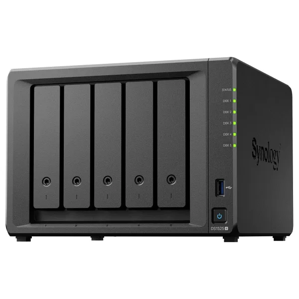 SYNOLOGY DS1525PLUS 8GB 5 BAY 2xGLAN DEPOLAMA ÜNİTESİ
