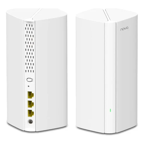 TENDA NOVA MX12 (2-PACK) AX3000 2976 MBPS 2.4 GHZ & 5 GHZ MESH WIFI 6 INDOOR ACCESS POİNT/ROUTER
