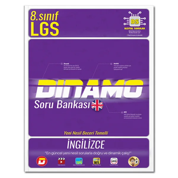 Tonguç Akademi Dinamo 8. Sınıf LGS İngilizce Soru Bankası