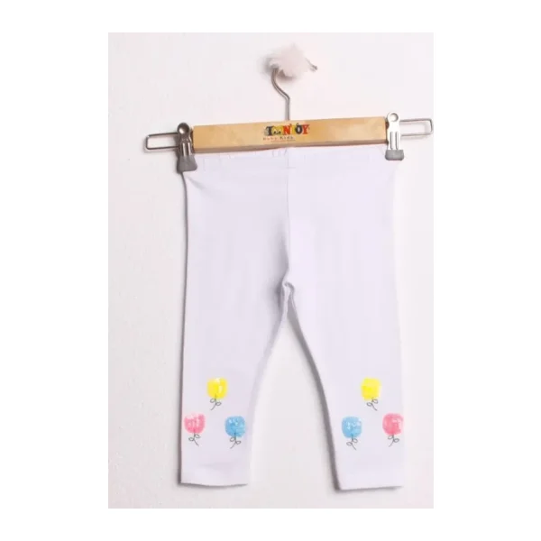 Toontoy Bebek Kız Renkli Pullu Çiçek Nakış