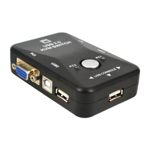 Triline 2 Port Usb Kvm Switch 2Pc Tek Monitör Kontrol