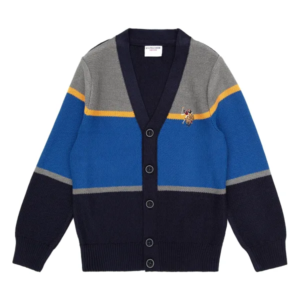 U.S. Polo Assn. Erkek Çocuk Lacivert Hırka (Triko) 50317116-VR033