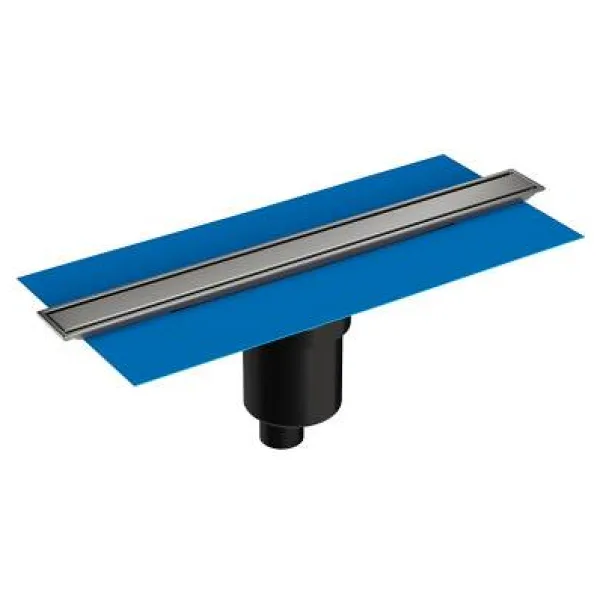 VitrA 59980481000 Eco-Flow DK100 60 cm Duş Kanalı, Mat Alttan, 5702037