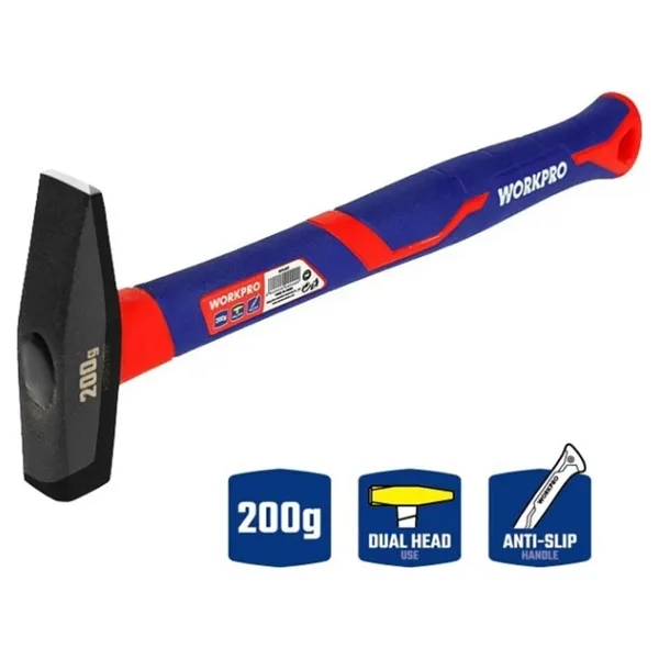 Workpro WP241021 200 gr Fiberglas Saplı Çekiç