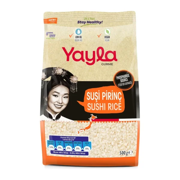 Yayla Gurme Sushi Pirinç 500 gr
