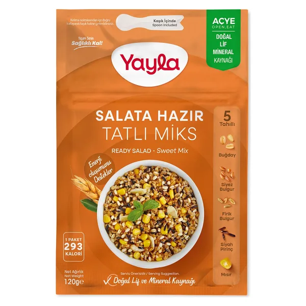 Yayla Salata Hazır Tatlı Miks 120 gr