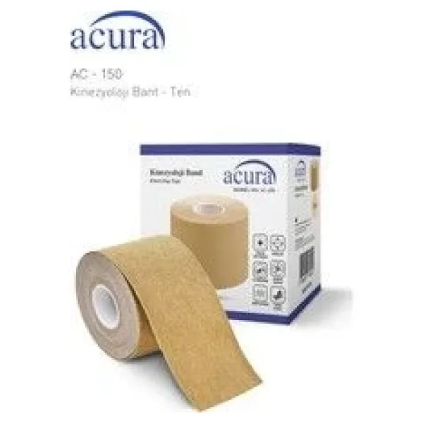 Ac-150 Yüz & Vücut Uyumlu Hipoalerjenik Kinesio Tape 5M X 5Cm