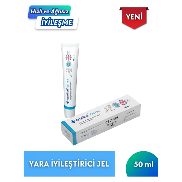 Actolind Gel Plus 50 Ml Yara Iyileştirme Jeli