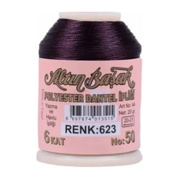 Altınbaşak Polyester Dantel Ipliği 6 Kat 20 Gr Renk 623