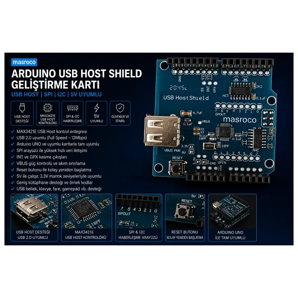 Arduino USB Host Shield