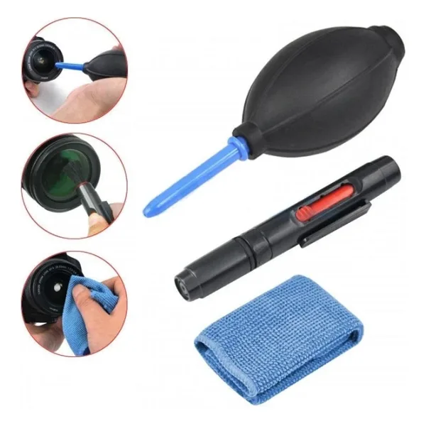 Ayex Lens / Objektif Temizlik Seti Lenspen + Pompa + Micro Fiber Bez