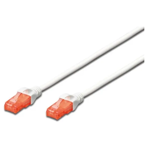 Beek CAT. 6 Patch Kablo, U/UTP, 3 metre, AWG 26, Beyaz Renk, LSZH