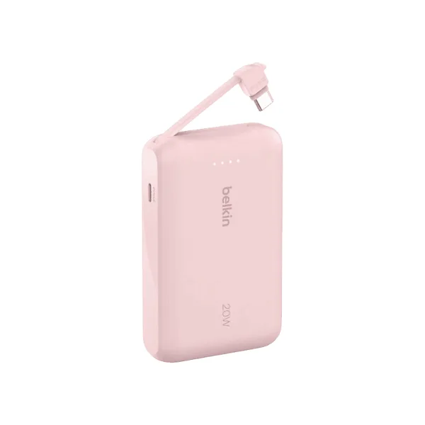 Belkin BoostCharge BPB021HQPK Pembe 10000 mAh Hızlı Şarj Powerbank