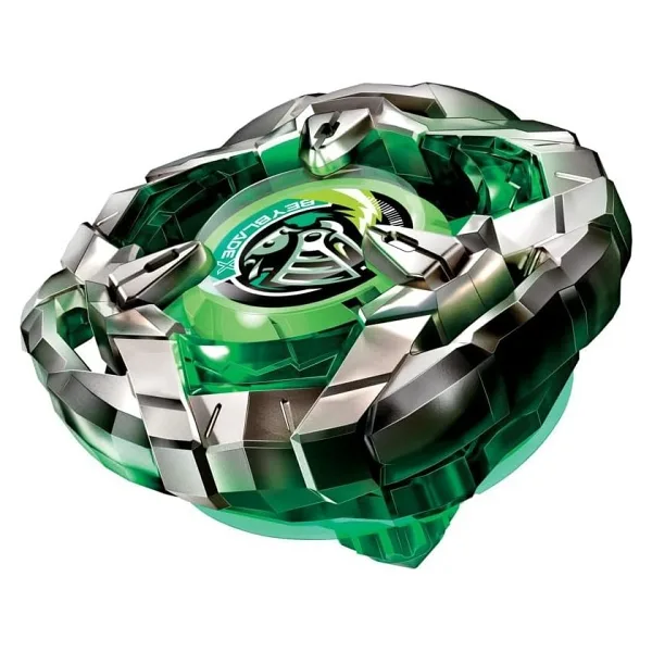 Beyblade x Helm Knight 3-80N Başlangıç Seti - Takara Tomy Orijinal Metal Beyblade + Fırlatıcı - Yeşil
