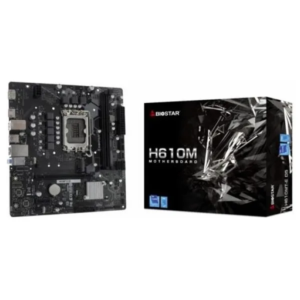Biostar H610MT-E D5 Intel LGA1700 DDR5 Micro ATX Anakart