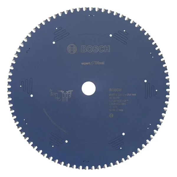 Bosch 2608643061 Expert 305 x 25.4 80 Diş Metal Daire Testere Bıçağı