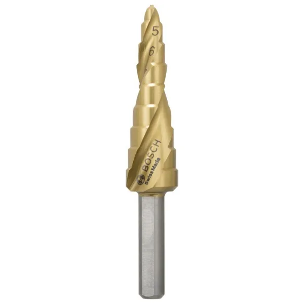 Bosch Hss-Tin 9 Kademeli Matkap Ucu 4-12 mm