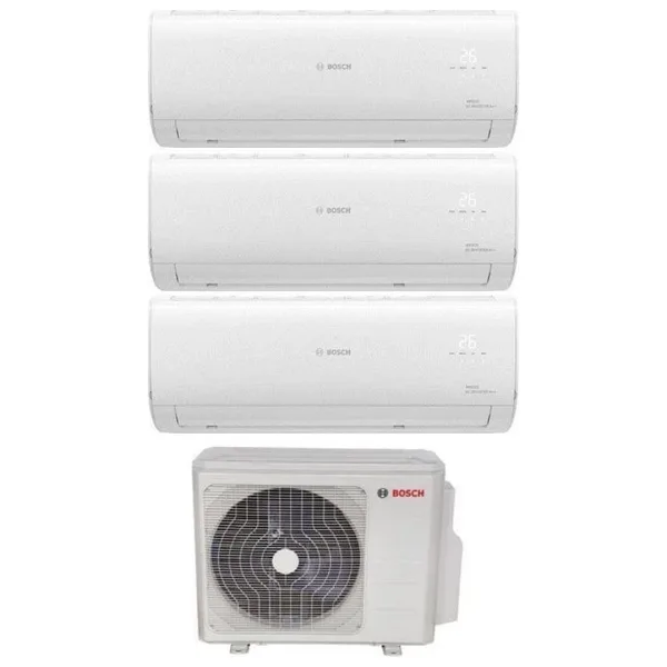 Bosch Multi Split İnverter Klima 36000 Btu 1 Dış + 3 İç Ünite 12000 + 12000 + 18000 Btu