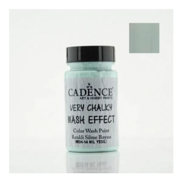 Cadence Wash Effect Renkli Silme Boyası 90 ml. 14 NİL YEŞİLİ