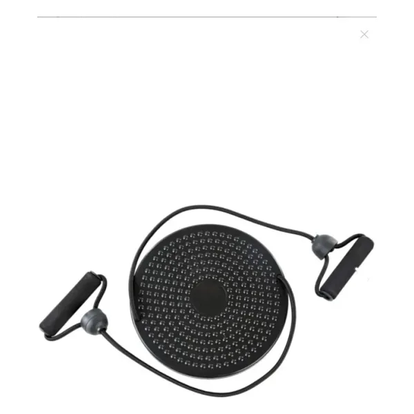 CKSpor bel ınceltici egzersiz lastikli twister disk ıpli fitness spor aleti Mor