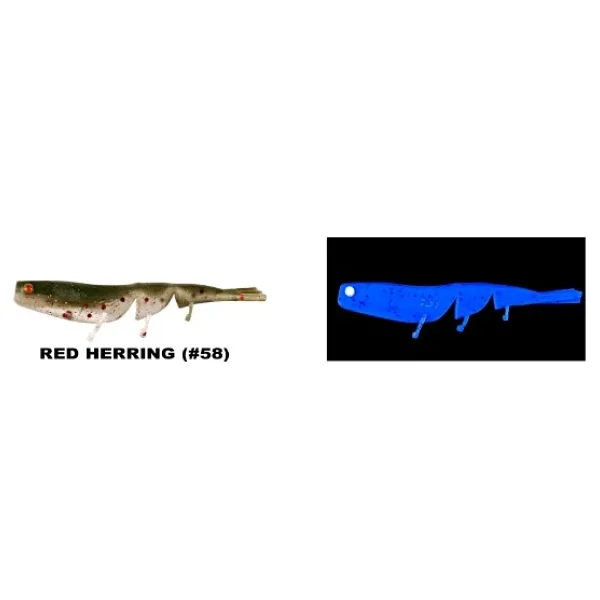 Daiwa Bait Junkie Prawn 6 cm 8'li Karides Silikon Yem