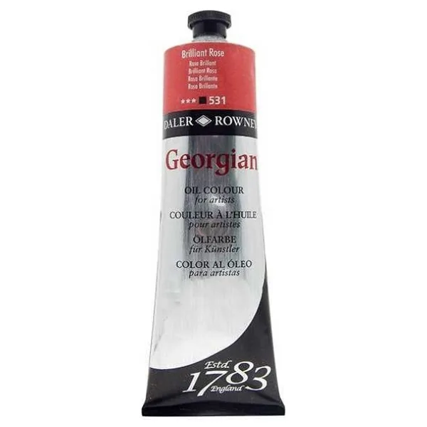 Daler-Rowney Georgian 225 ml 531 Brilliant Rose Yağlı Boya