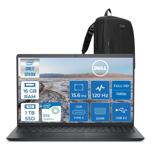 Dell Pro 15 Essential PV152501355 i7-1355U 16 GB 1 TB SSD Iris Xe Graphics 15.6