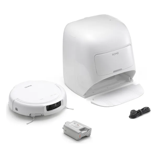 DJI Romo S Çöp İstasyonlu Akıllı Robot Süpürge